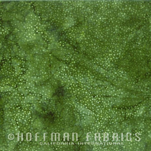 Batik "Watermelon" von Hofman Fabrics aus der Serie "Dot Batiks", 15,00/m
