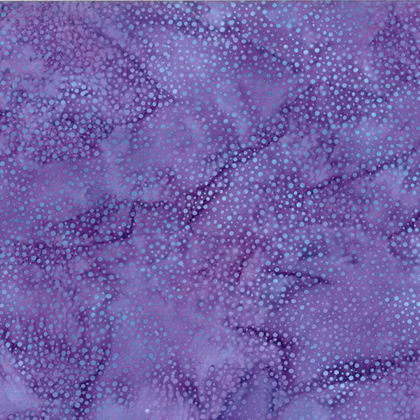 Batik "Amethyst" von Hofman Fabrics aus der Serie "Dot Batiks", 15,00/m
