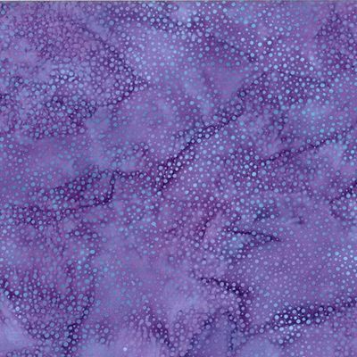 Batik Batik "Amethyst" von Hofman Fabrics aus der Serie "Dot Batiks", 15,00/m