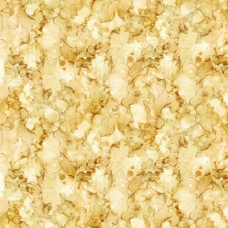 Patchworkstoff "Misty Morning Texture Ocre", Textur, marmoriert, senfgelb, 22,50 €/m*