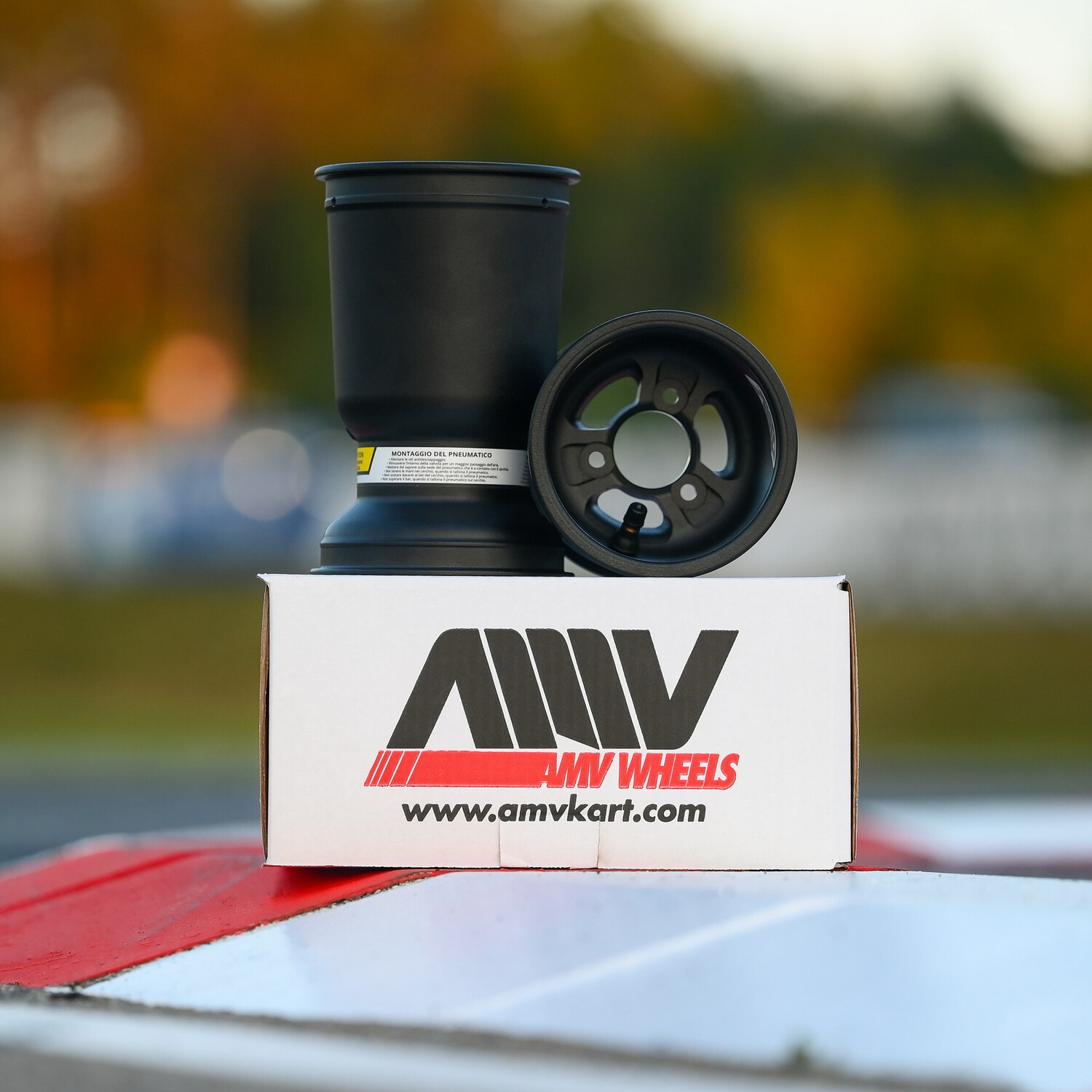 AMV Lynx Magnesium Kart Wheel w/ OXiTECH