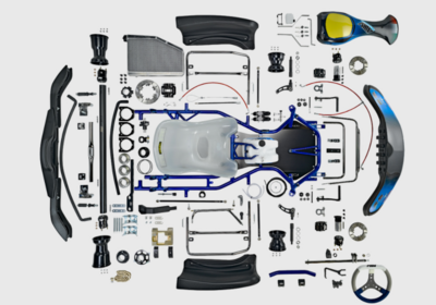 AMV Axles, Sprocket Carriers, and Motor Mounts