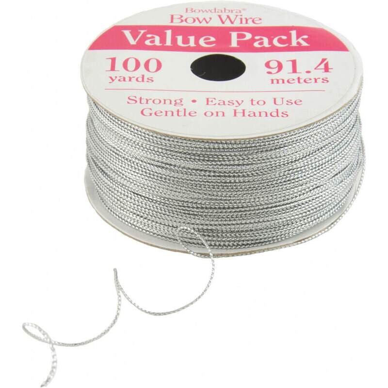 Bowdabra bow wire- 100 yards- choose gold or silver