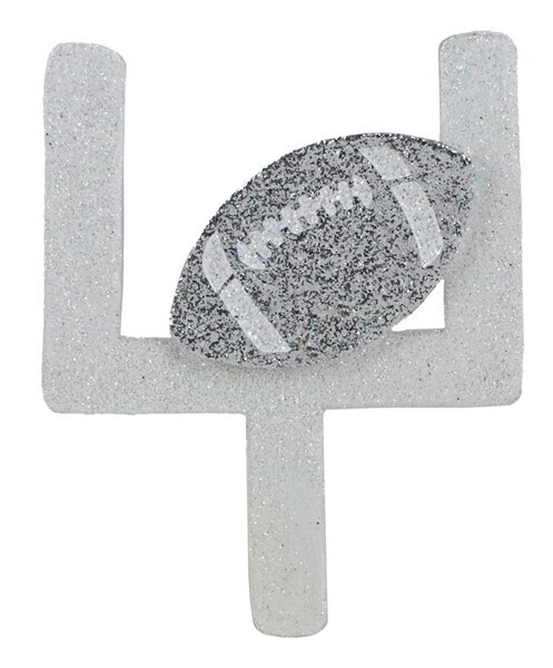 5&quot; glitter foam football goal post