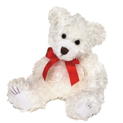 Scraggles curly sitting bear- 2 sizes available