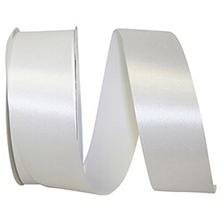 size 16 Satin Supreme ribbon- 1+7/8&quot; -100 yds, name: white