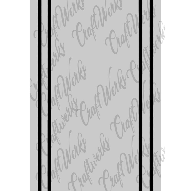 Crescent Border custom imprint ribbon