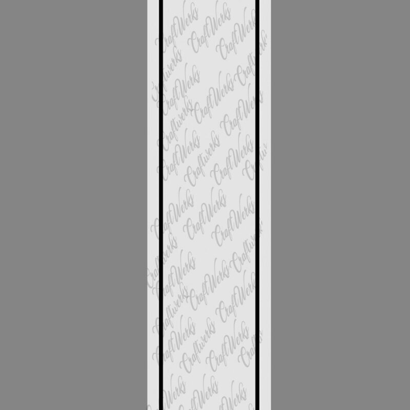 Crescent border custom imprint ribbon- size 9