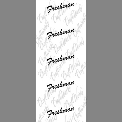 Freshman imprint ribbon- size 16