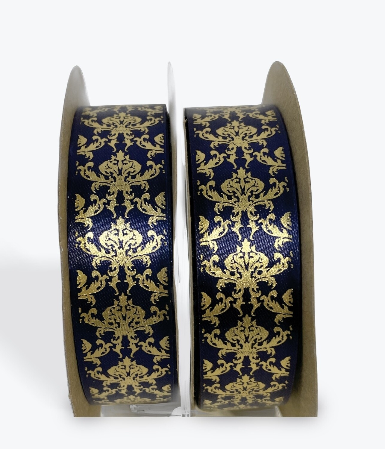 Brocade Cecilia custom imprint ribbon, size ribbon: size 5 (7/8&quot;)