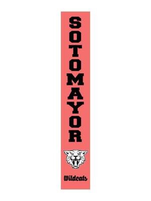 Sotomayor HS Wildcats imprint ribbon- size 9