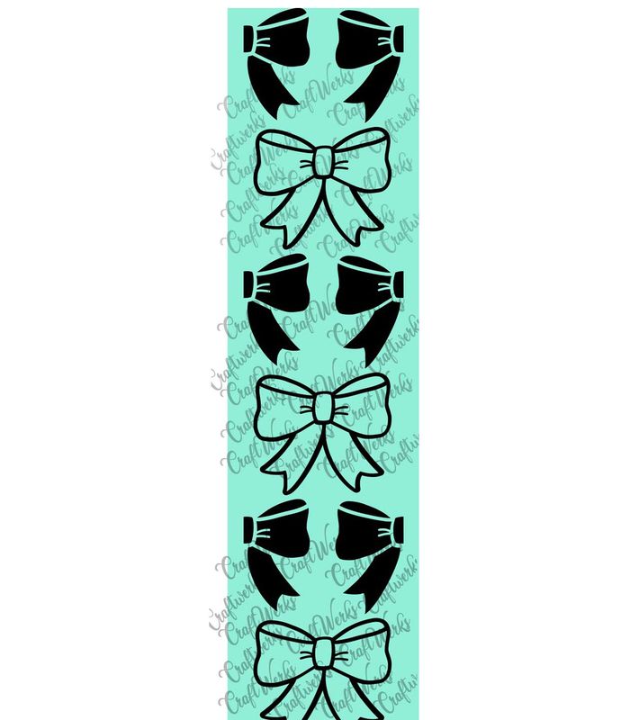 Bow Beautiful custom imprint ribbon- size 9