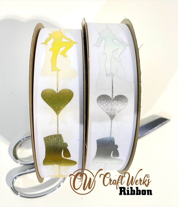 Drill Dance team with boot custom imprint ribbon