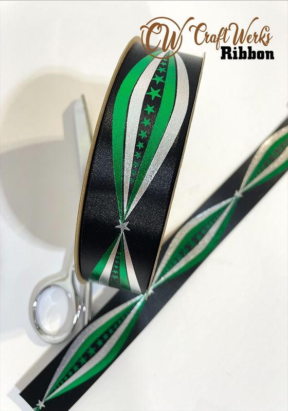 Cirque des etoiles Custom imprinted ribbon- TWO color print- SIZE 9