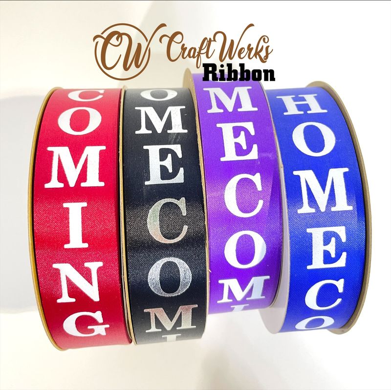 Homecoming classic custom imprinted ribbon