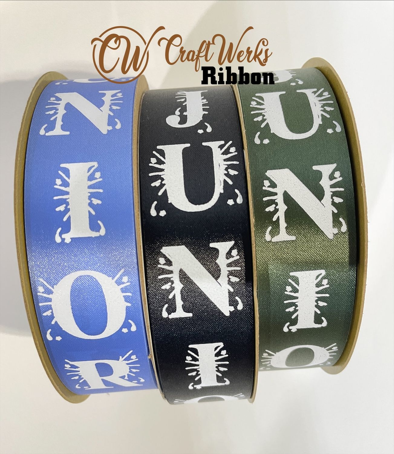 Class Year Splash custom imprint ribbon- size 9