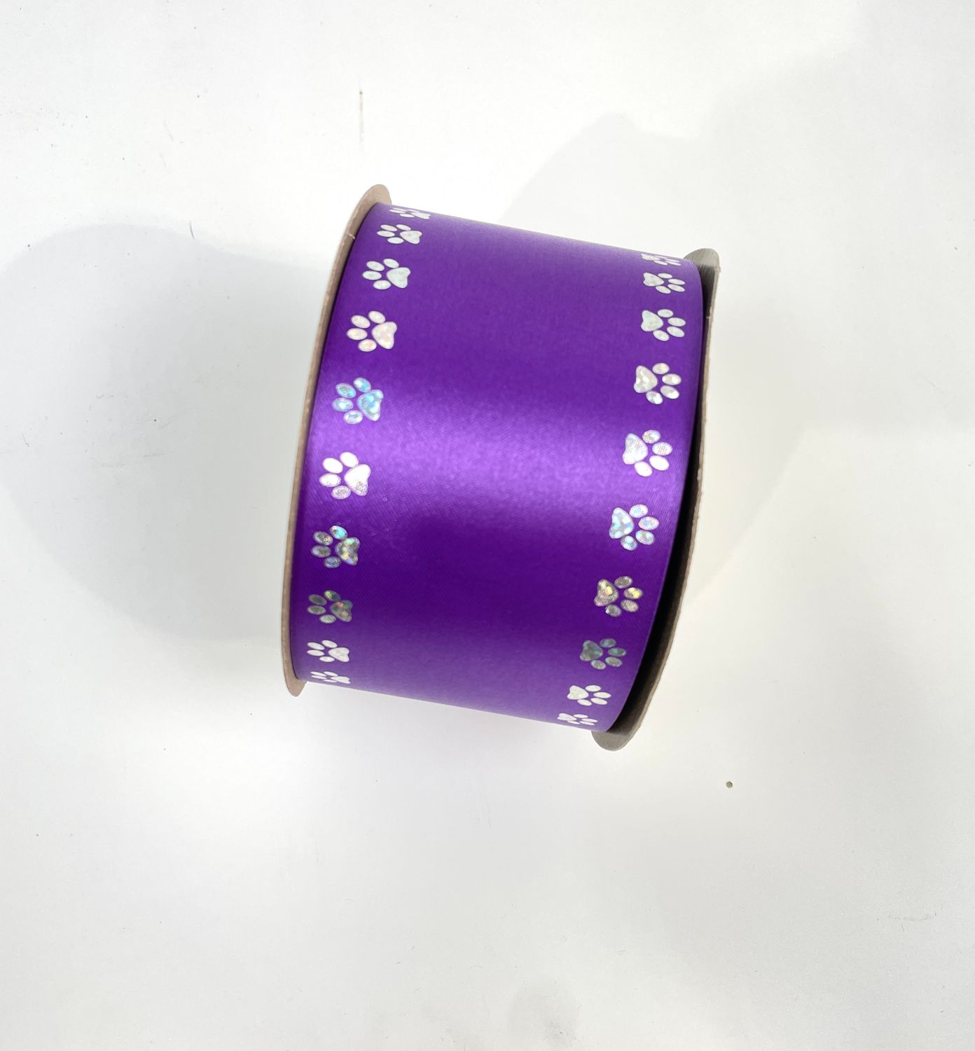 Paws border custom imprint ribbon- size 40