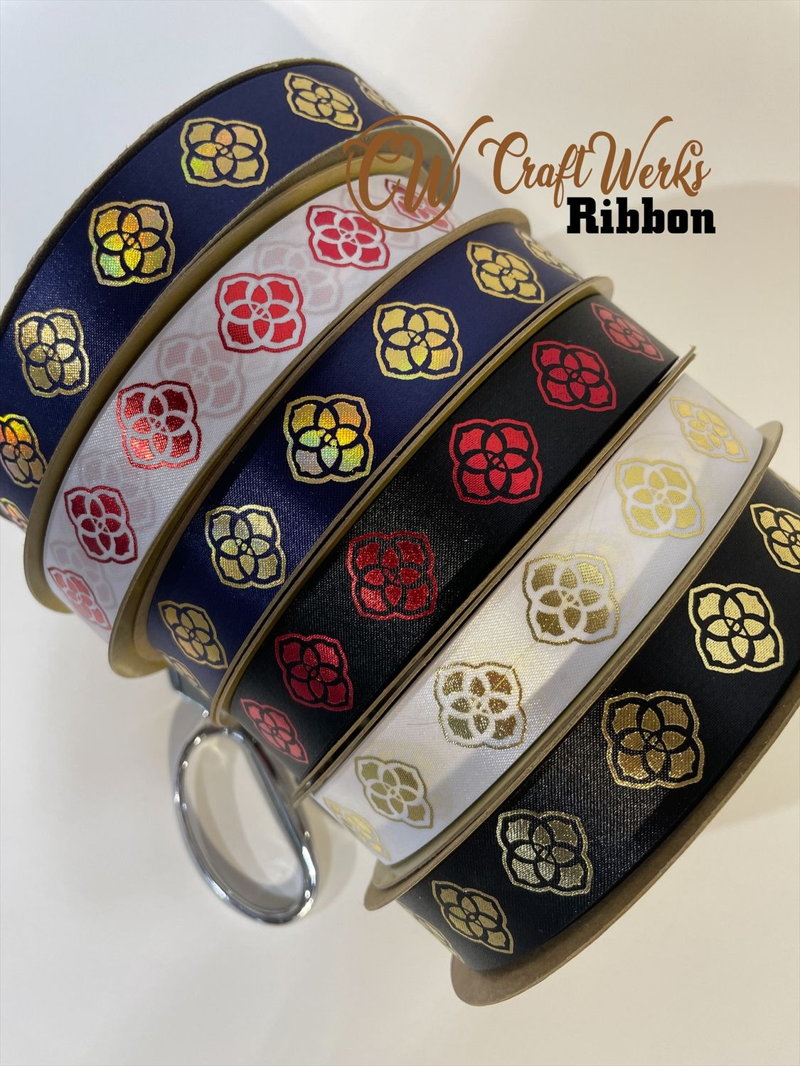 Rileigh custom imprint ribbon, size ribbon: size 5 (7/8&quot;)