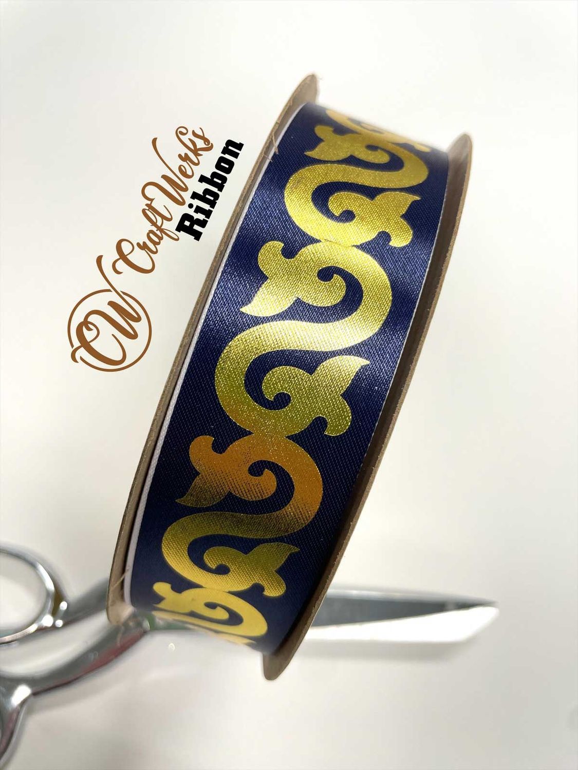 Lions Tail custom imprint ribbon, size ribbon: size 5 (7/8&quot;)