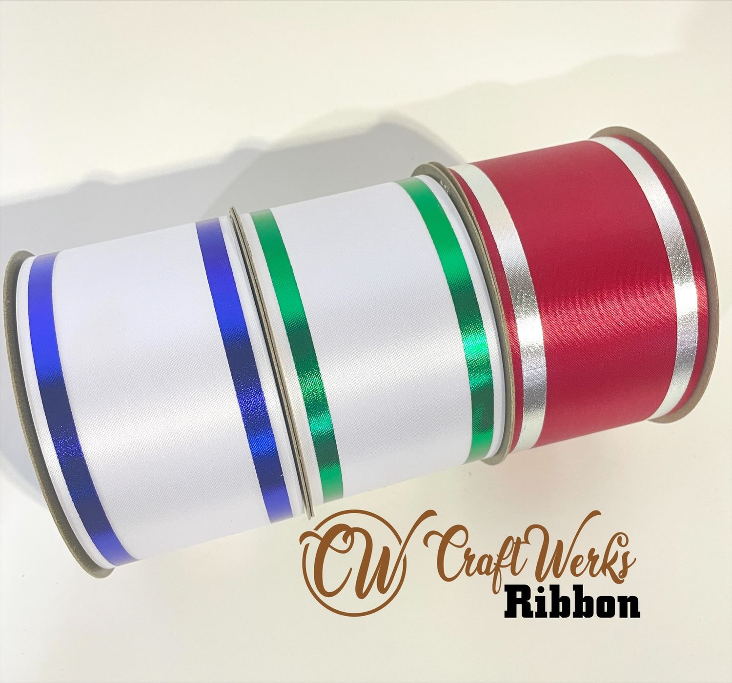 Full Border custom imprint ribbon, size ribbon: size 40 (2.5&quot;)
