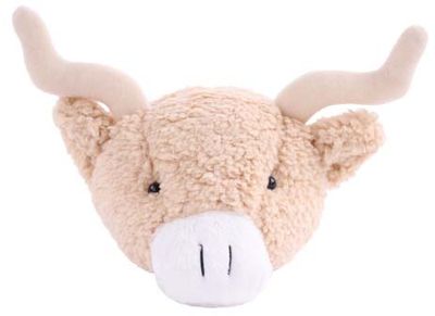 4&quot; Plush large Mascot animal heads- pack of 12