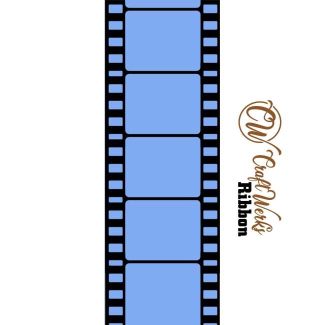 Film strip custom imprint ribbon- size 40