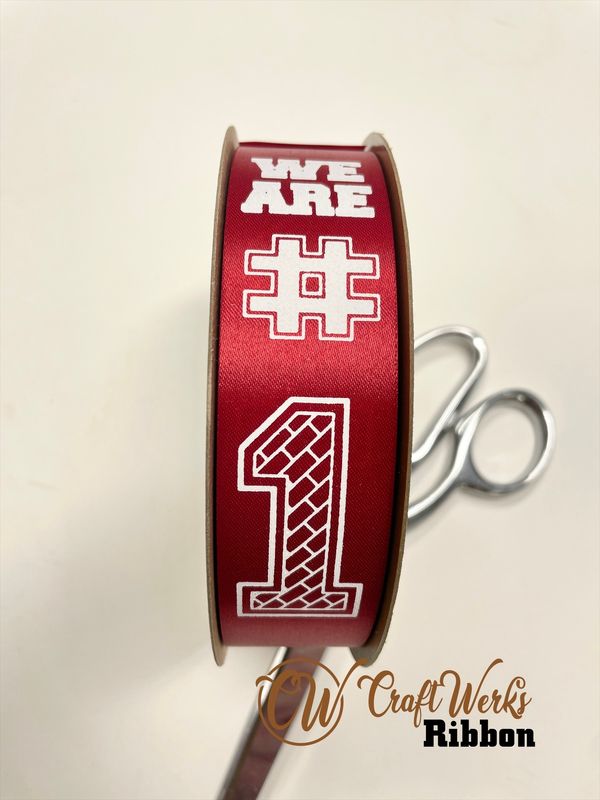 We are #1 custom imprint ribbon- size 9