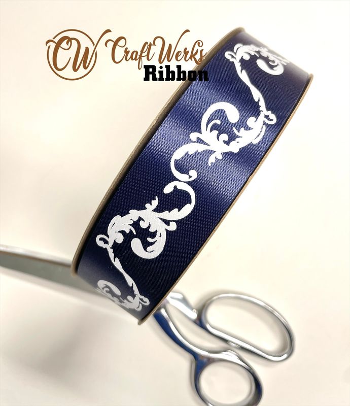 Flourish custom imprint ribbon