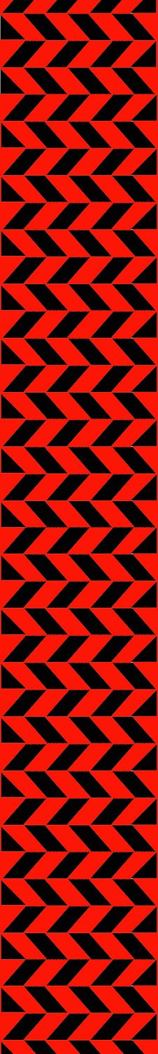 Crazy Maze ONE color custom imprint ribbon- size 5