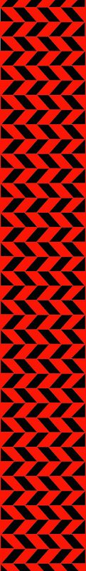 Crazy Maze ONE color custom imprint ribbon- size 5