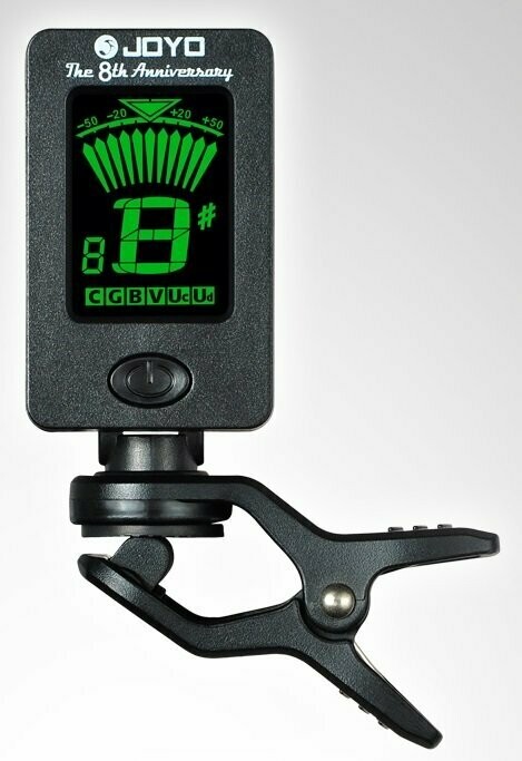 Joyo JT01 clip-on tuner. Order code: JOY1000390