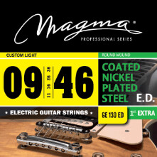 Magma GE130ED coated EG strings 010-052 Custom Light. Order code: MAG3000700