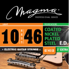 Magma GE140ED coated EG strings 010-046 Light. Order code: MAG4000700