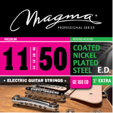 Magma GE160ED coated EG strings 011-050 Medium. Order code: MAG5000700