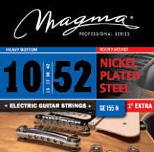 ​MAGMA GE155N Nickel Plated EG strings 010-052 Heavy Bottom​. Order code: MAG12000390