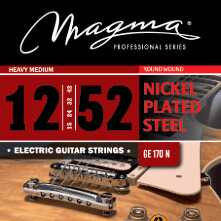 Magma GE170N Nickel Plated EG strings 012- 050 Heavy Medium. Order code: MAG14000390