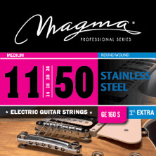 Magma GE160S Stainless Steel EG strings 011-050 Medium. Order code: MAG17000390