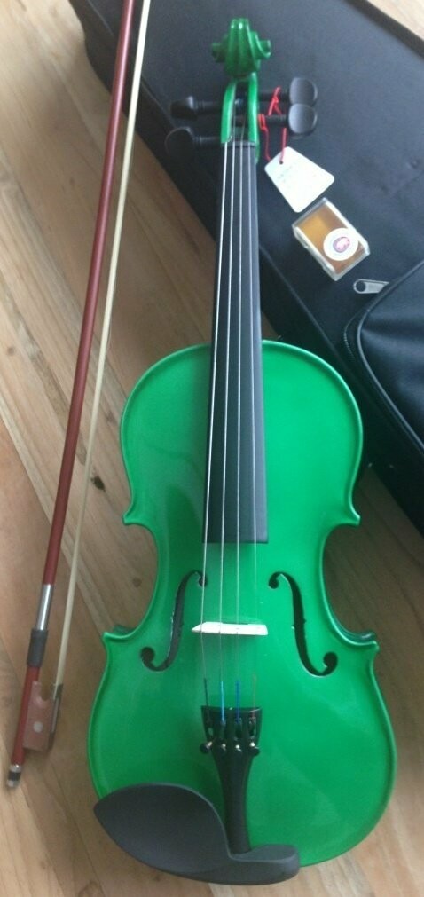 Serafs MV012W violin/viool/violon, green (4/4, 3/4) Order code: SER1005500