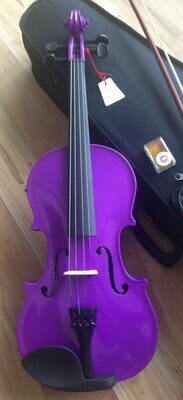 Serafs MV012W violin/viool/violon, purple (4/4, 3/4, 1/2) Order code: SER2005500