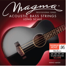Magma BA170PB Phosphor Bronze acoustic bass strings.  Medium. Order code: MAG1001050