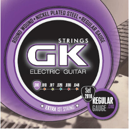 GK 2010 Strings for Electric Guitar Regular 010. Order Code: GK5000290