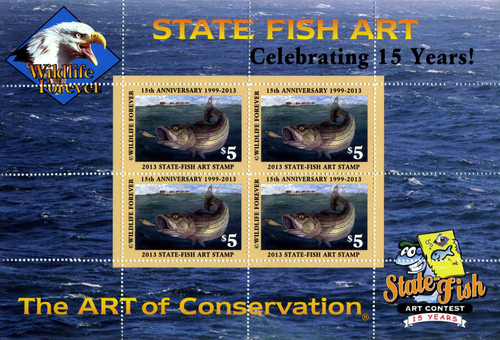 2013 Art of Conservation® Souvenir Sheet
