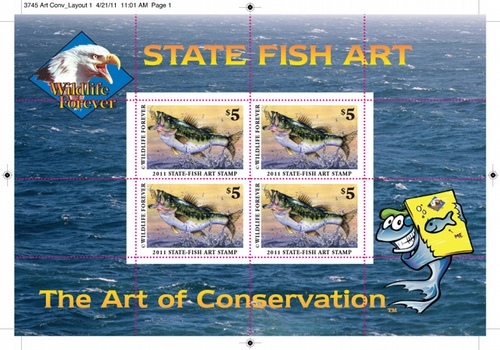 2011 Art of Conservation® Souvenir Sheet