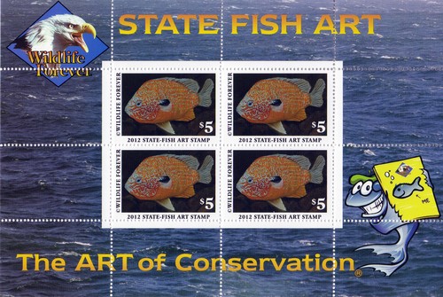 2012 Art of Conservation® Souvenir Sheet