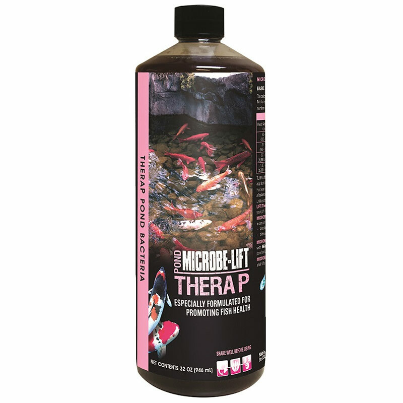 Microbe Lift 1-Quart Pond Microbe-Lift PL 10PLQ Microbe-Lift TheraP - Quart ⁄ 946 ml