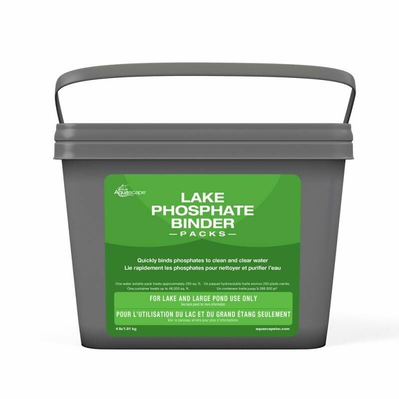 Lake Phosphate Binder Packs - 192 Packs (4 lb) Pail