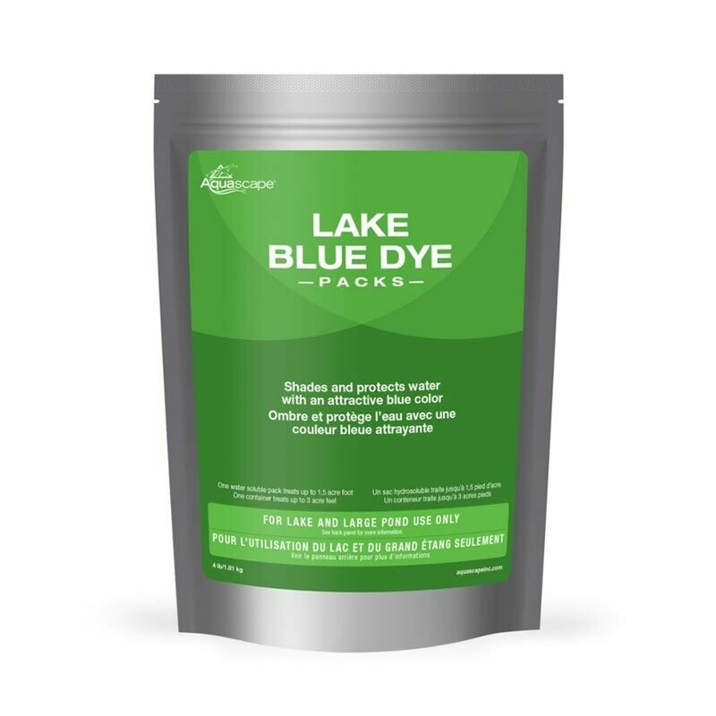 Lake Blue Dye Packs - 4 pack by Aquascape