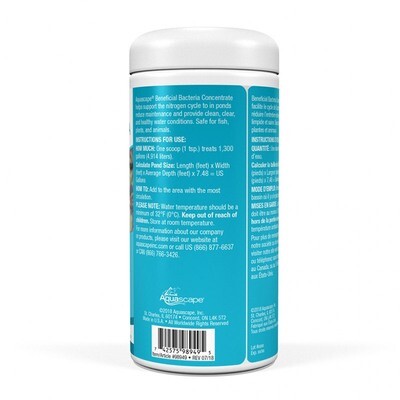 Aquascape Beneficial Bacteria Concentrate For Ponds 500 g/1.1 lb.