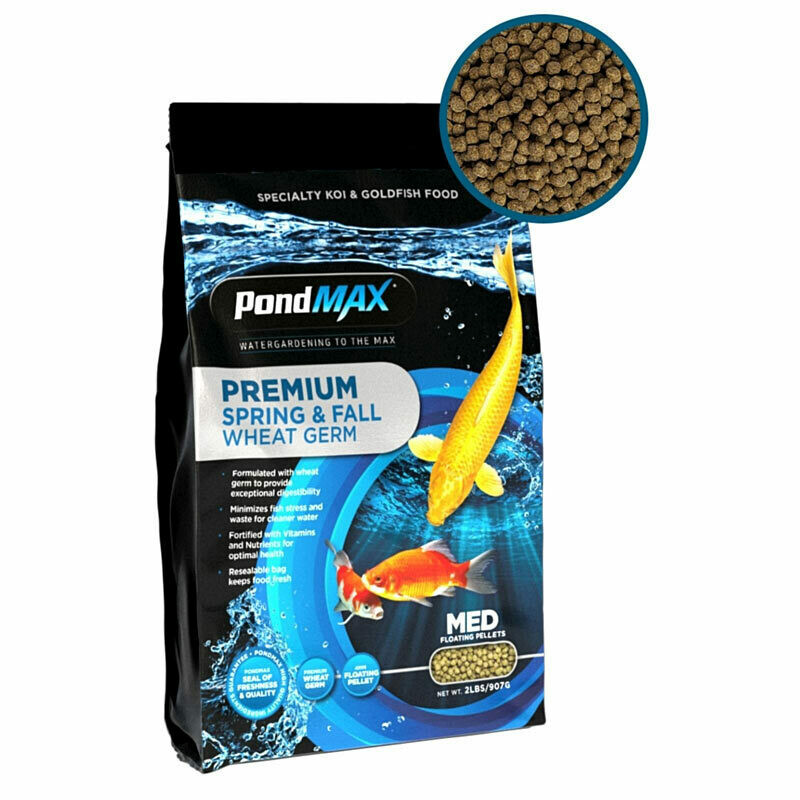 PondMax Premium Spring & Fall Wheat Germ Food 10 lb