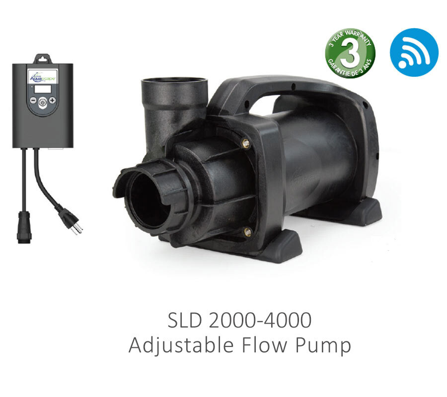 SLD 2000-5000 GPH Adjustable Flow Pump by Aquascape